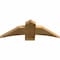 Ekena Millwork Bellingham Rough Sawn Timber Gable Bracket, Western Red Cedar, 36"W x 13"H x 2"D x 6"F, 9/12 Pitch GBW036X13X0206BEL00RWR - alternate 4